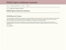 Tablet Screenshot of openconference.simai.eu